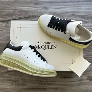 Alexander McQueen Oversized Sneaker Transparent Sole Size 6.5 Women’s (EU 36)